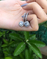 Diamond Drop Earrings