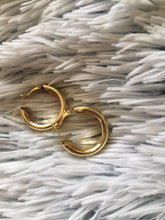 Gold Plated Oslo Hoops