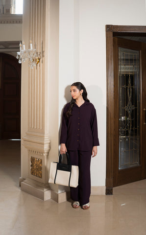 Dark Purple Co-Ord