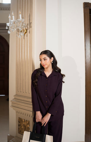 Dark Purple Co-Ord