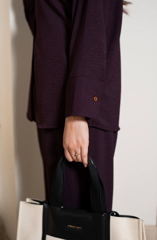Dark Purple Co-Ord
