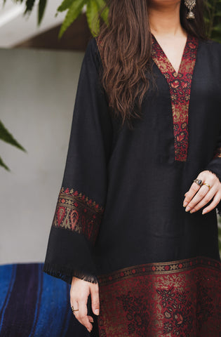 Pashmina Jacquard Kurta