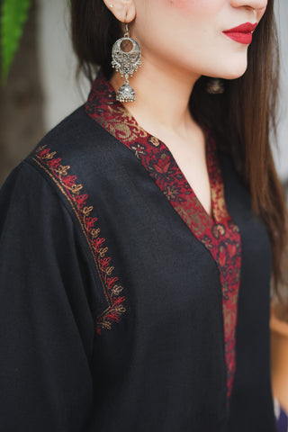 Pashmina Jacquard Kurta