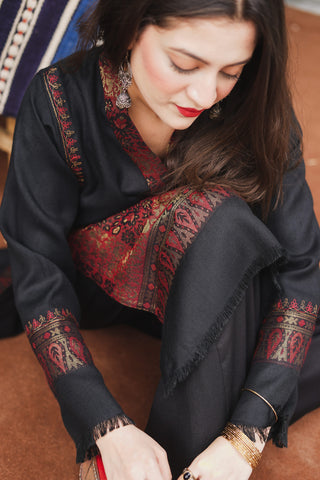 Pashmina Jacquard Kurta