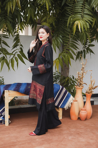 Pashmina Jacquard Kurta